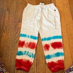 Polo girl’s tie dye sweatpants